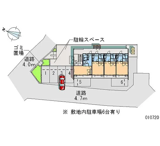 ★手数料０円★枚方市堂山　月極駐車場（LP）